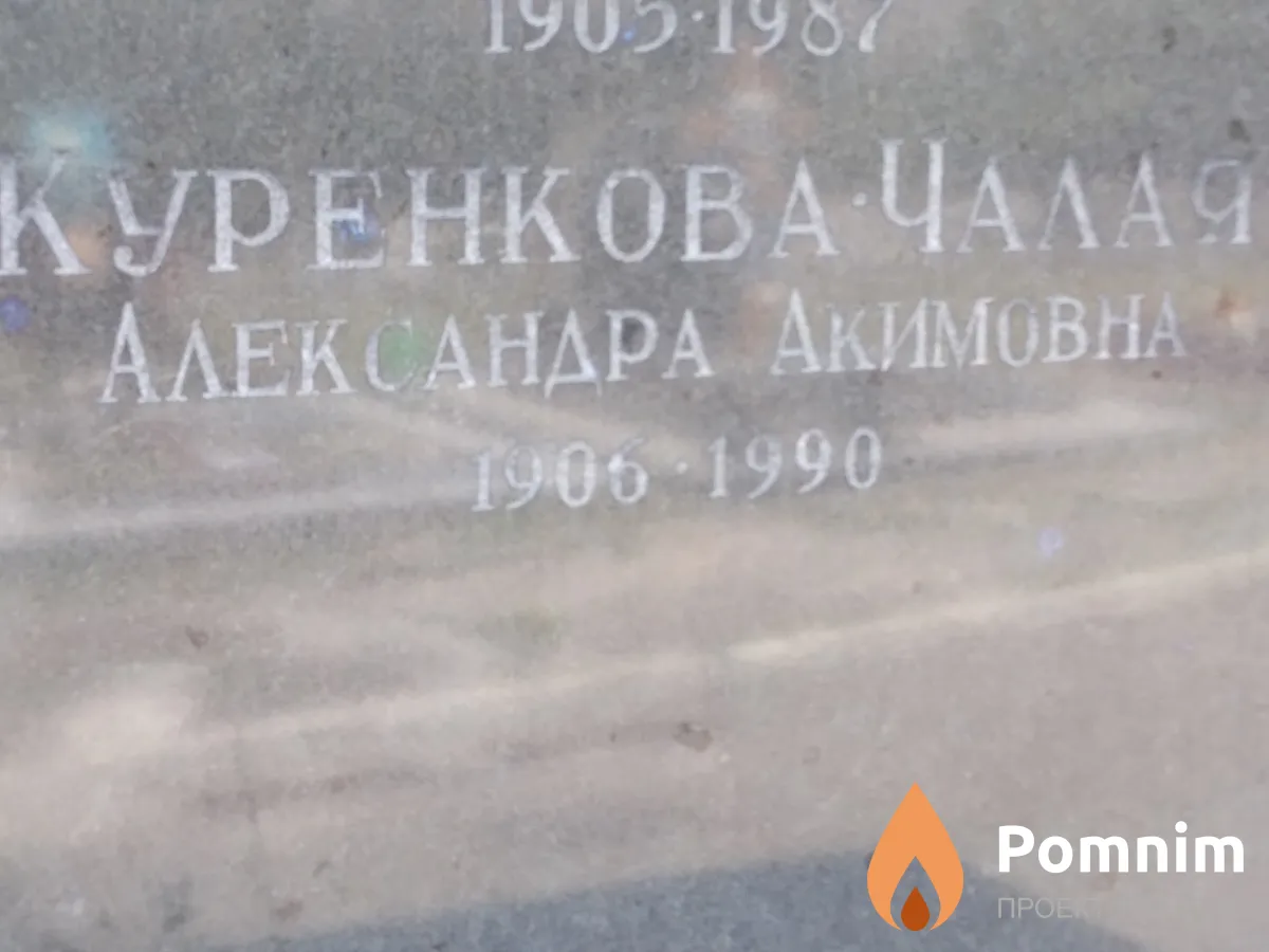 Куренкова-Чалая Александра Акимовна