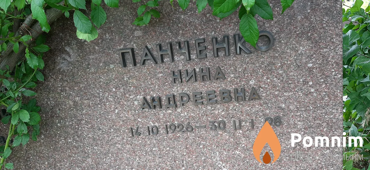 Паненко Нина Андреевна