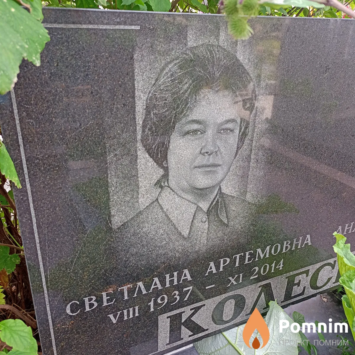 Колесник Светлана Артемовна