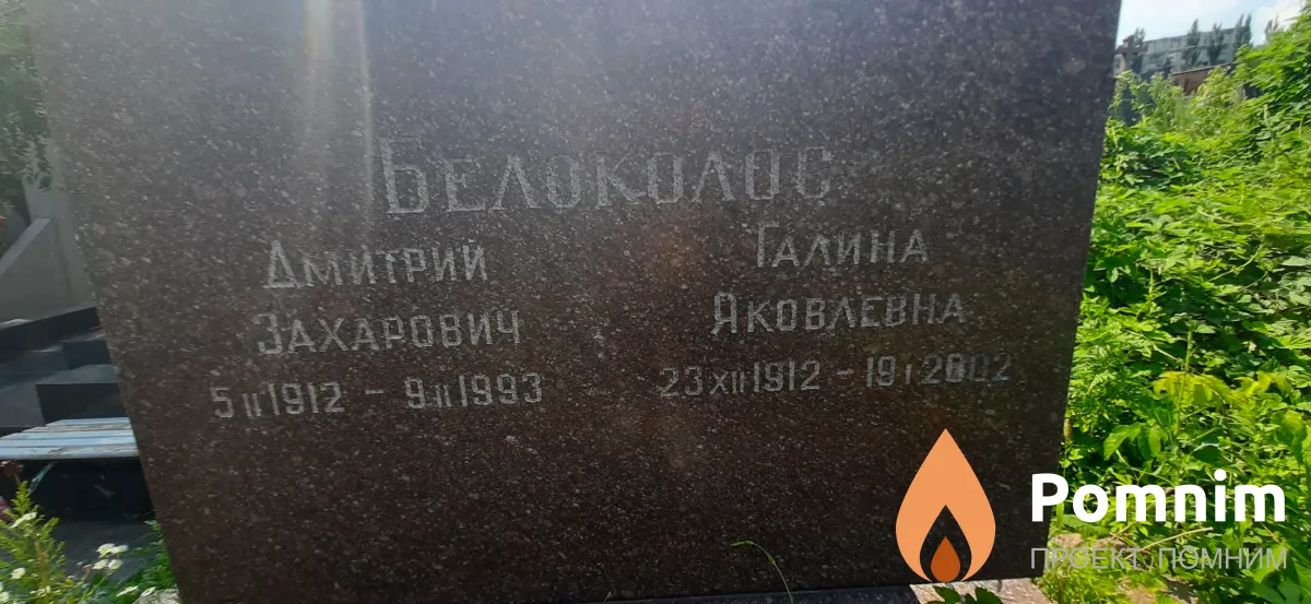 Белоколос Дмитрий Захарович