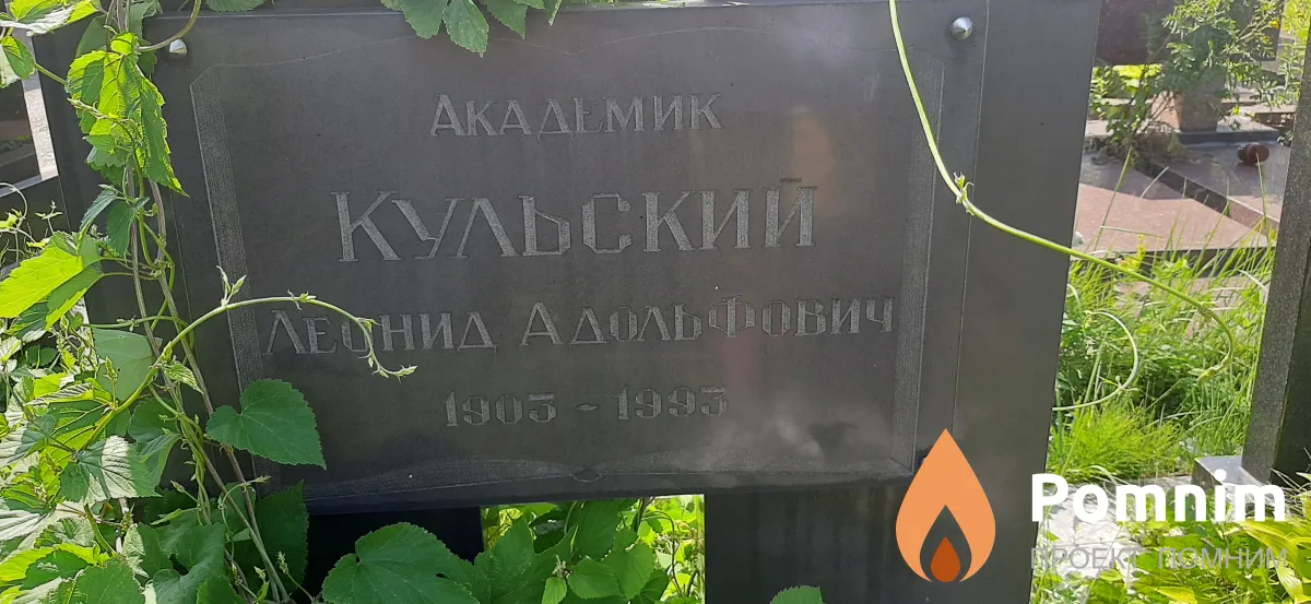 Кульский Леонид Адольфович