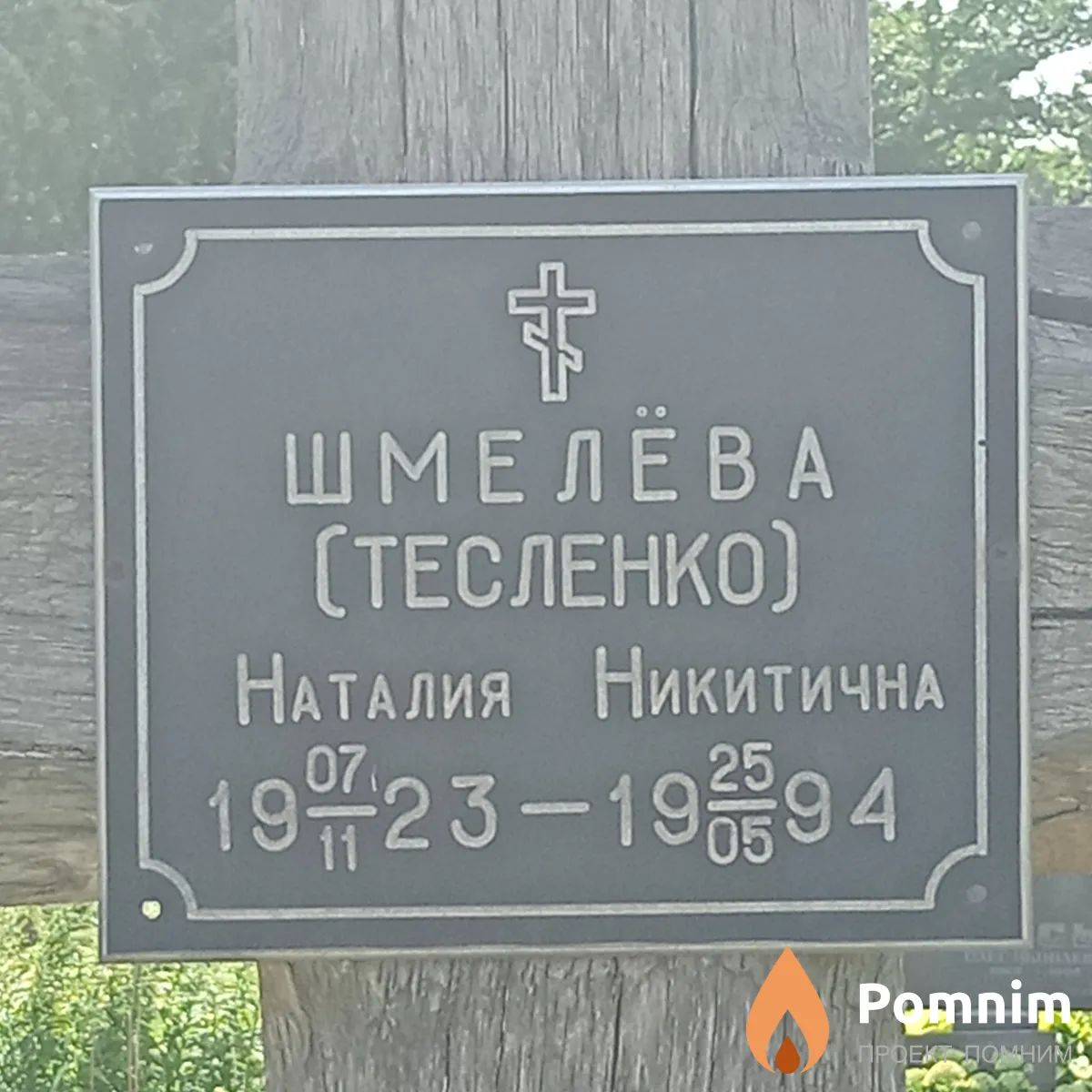 Шмелёва (Тесленко) Наталия Никитична