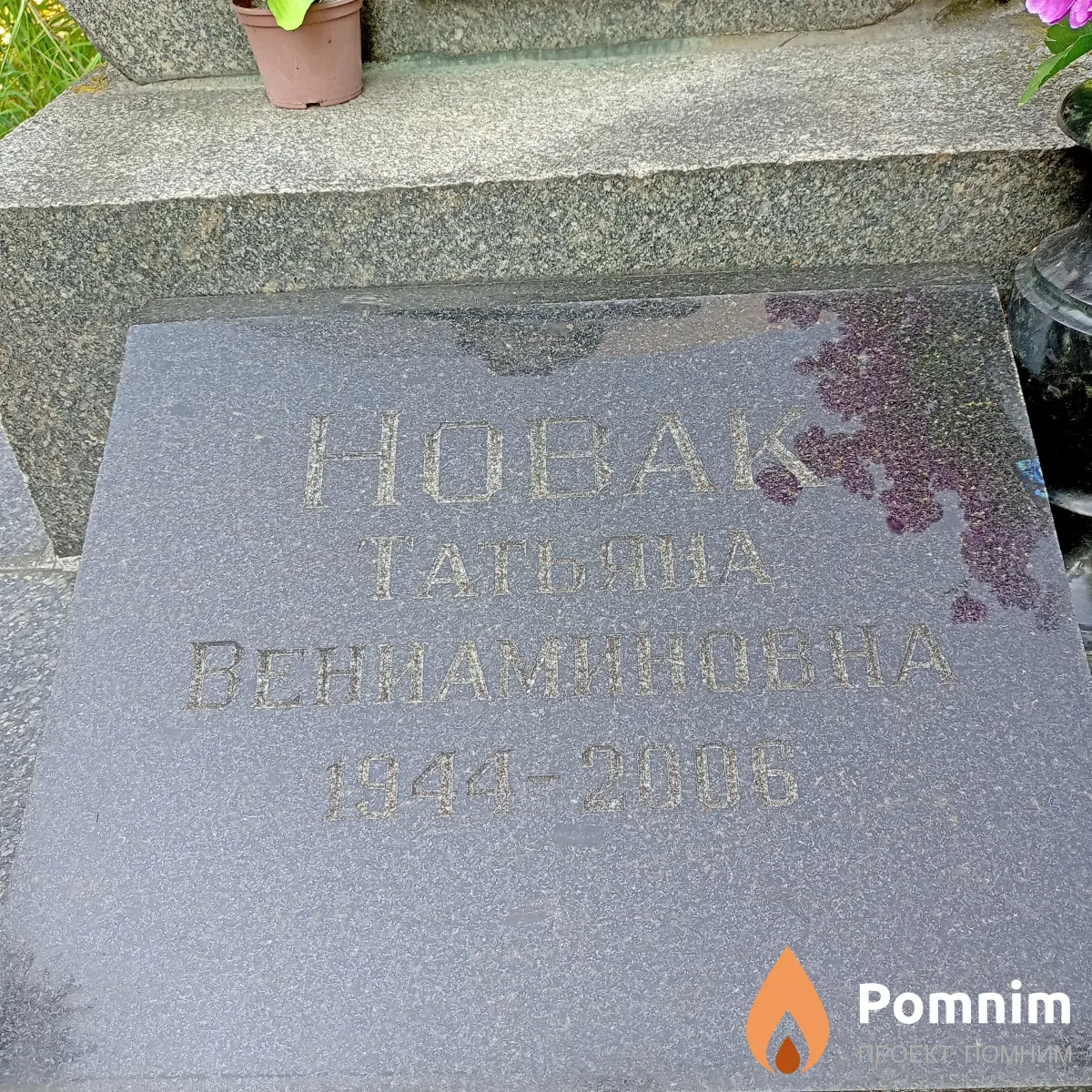 Новак Татьяна Вениаминовна