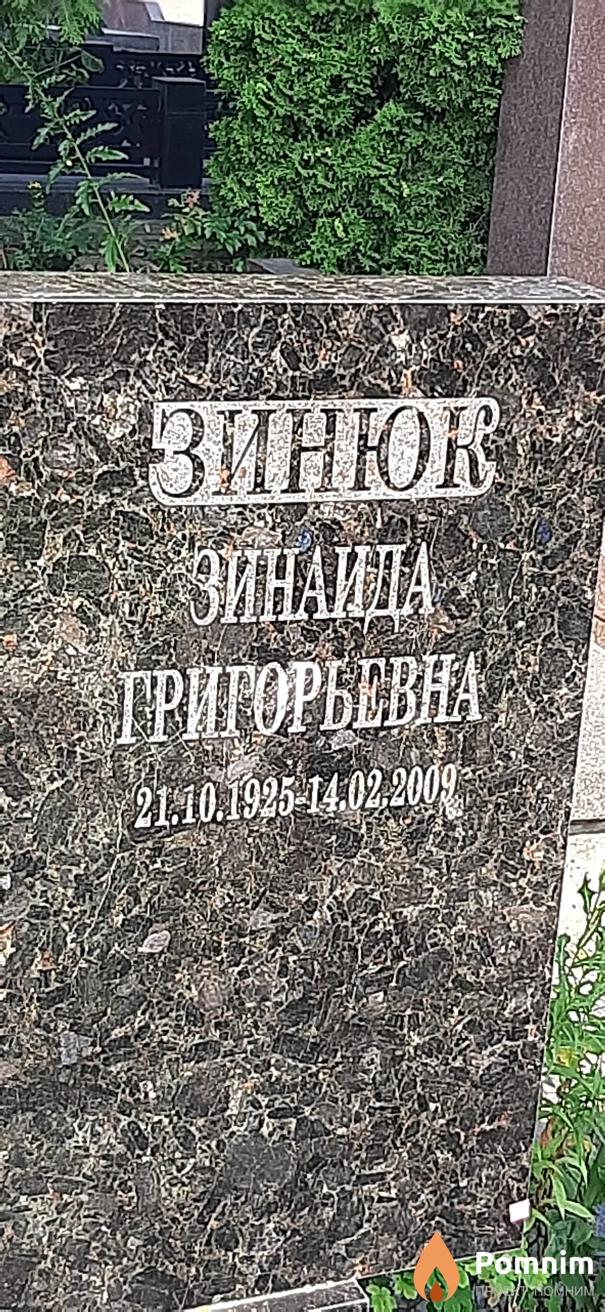 Зинок Зинаида Григорьевна