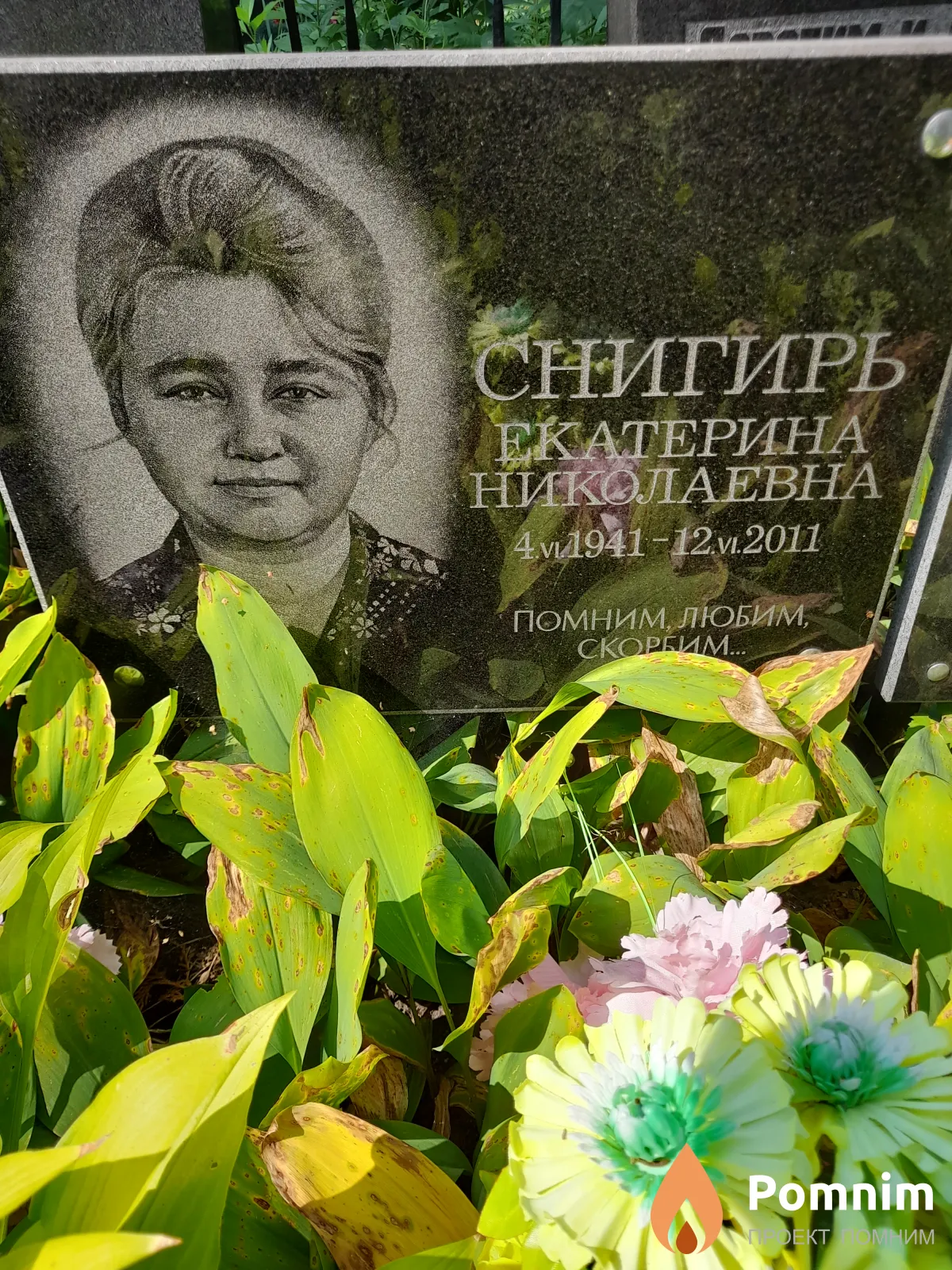 Снигирь Екатерина Николаевна