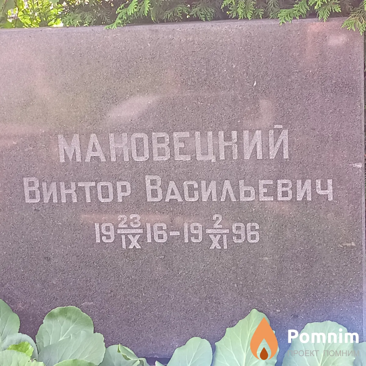 Мановецкий Виктор Васильевич