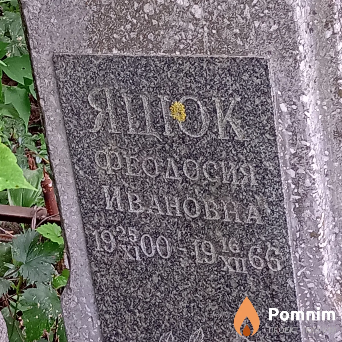 Яцюк Феодосия Ивановна