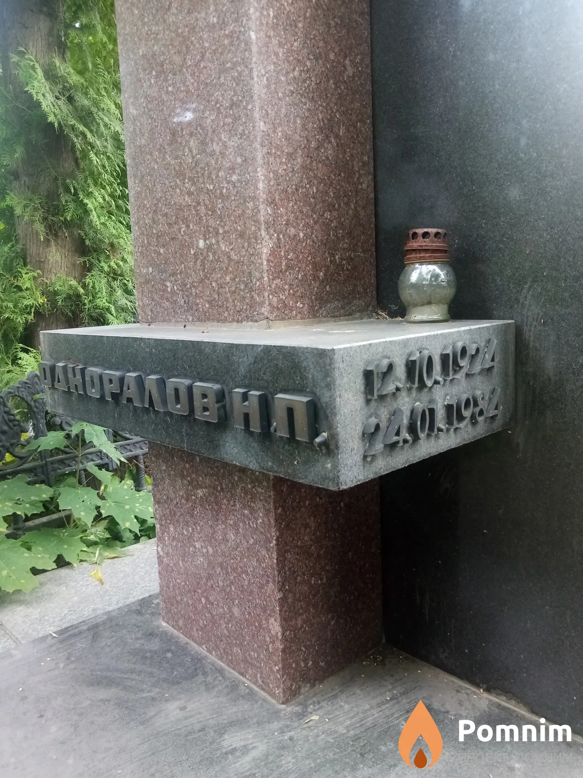 Одноралов Н П