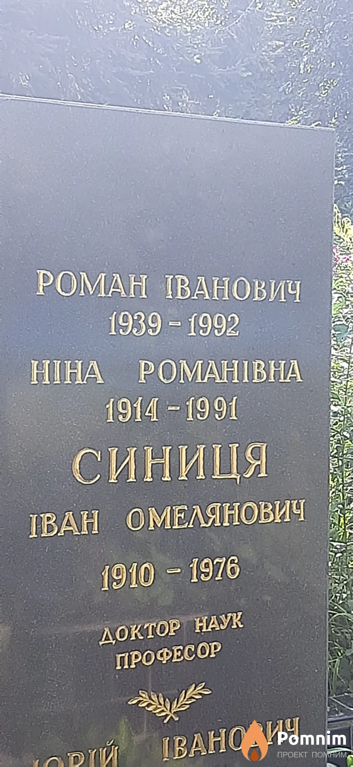 Синиця Иван Романович