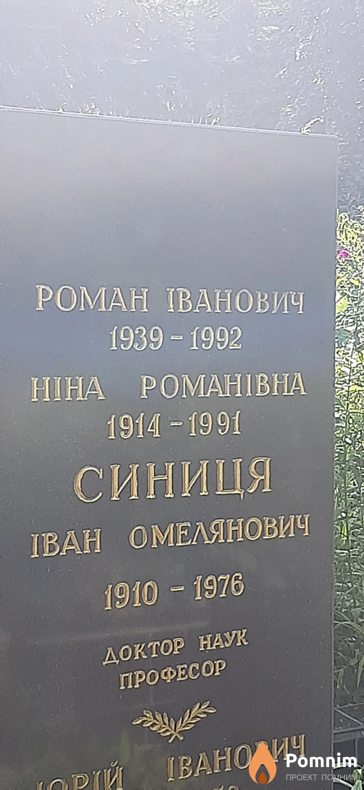 Синиця Нина Романовна