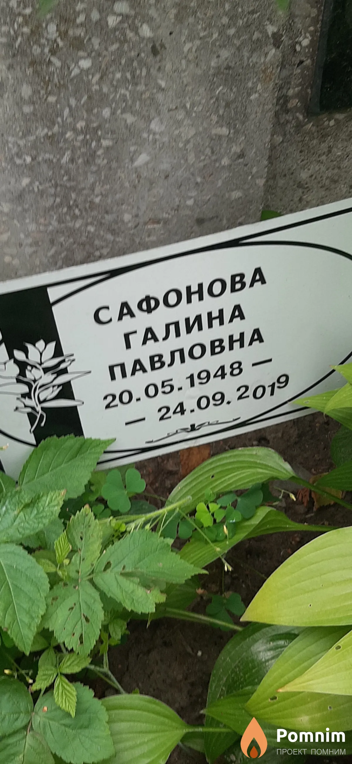 Сафонова Галина Павловна