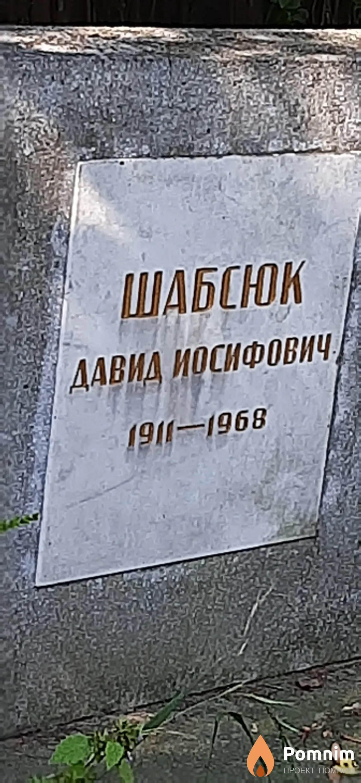 Шабсюк Давид Йосифович