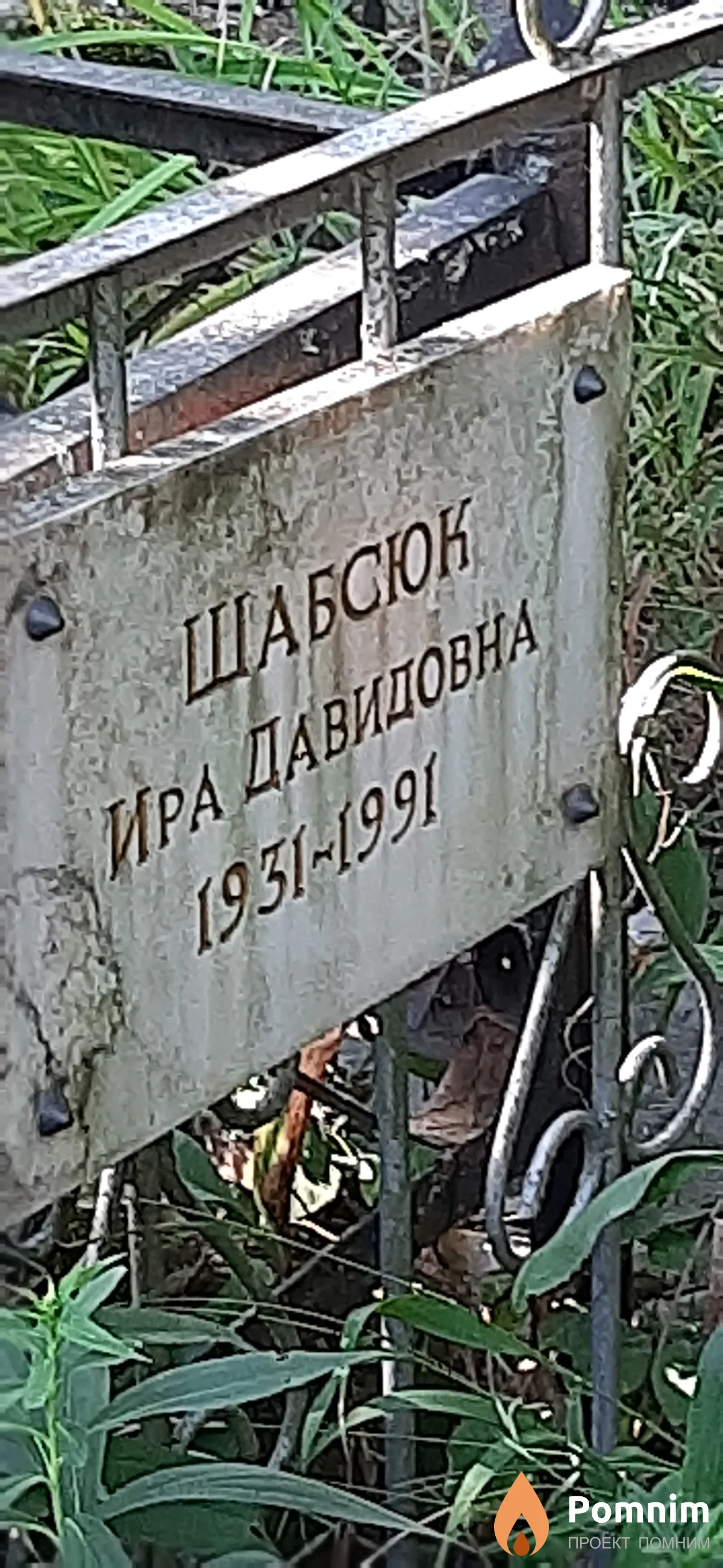 Шабсюк Ира Давидовна