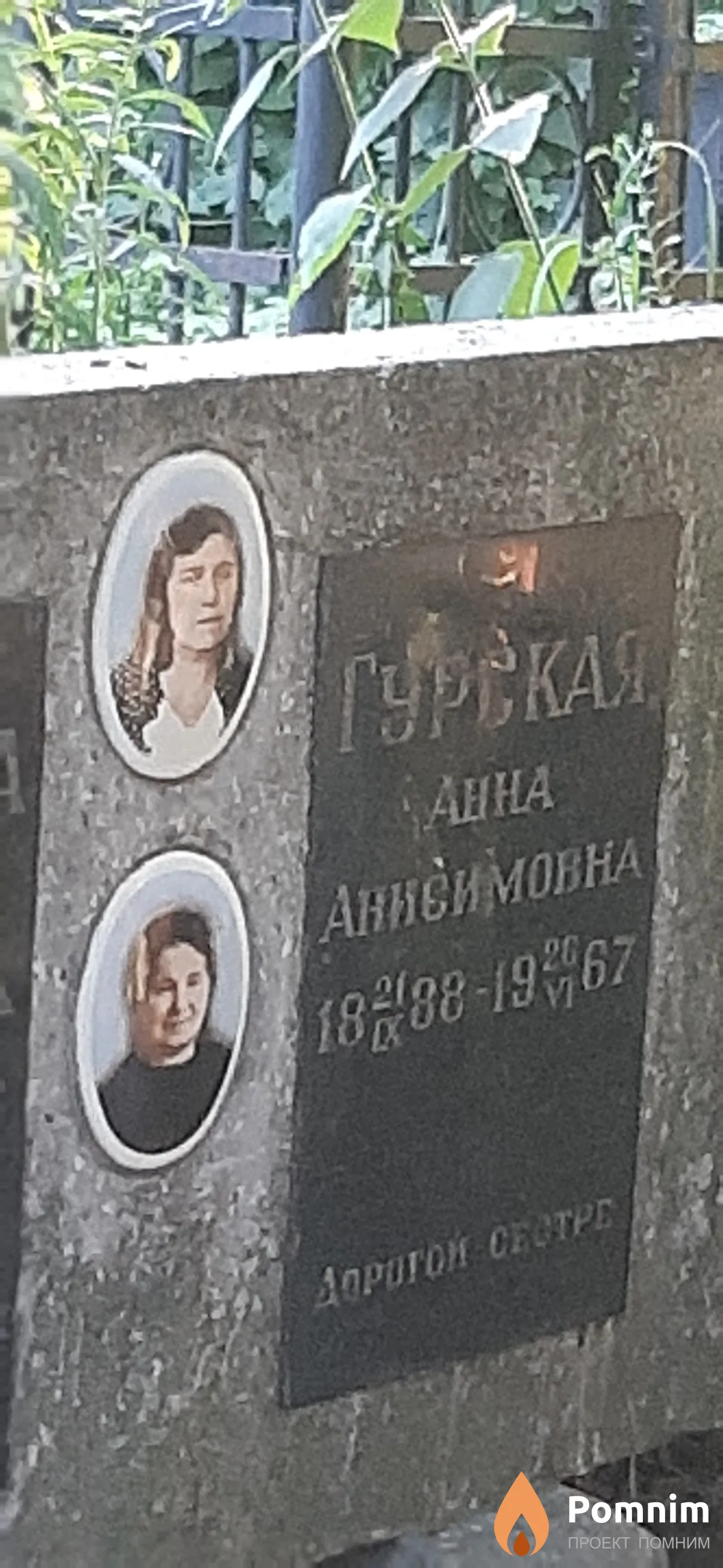 Гурская Анна Анисимовна