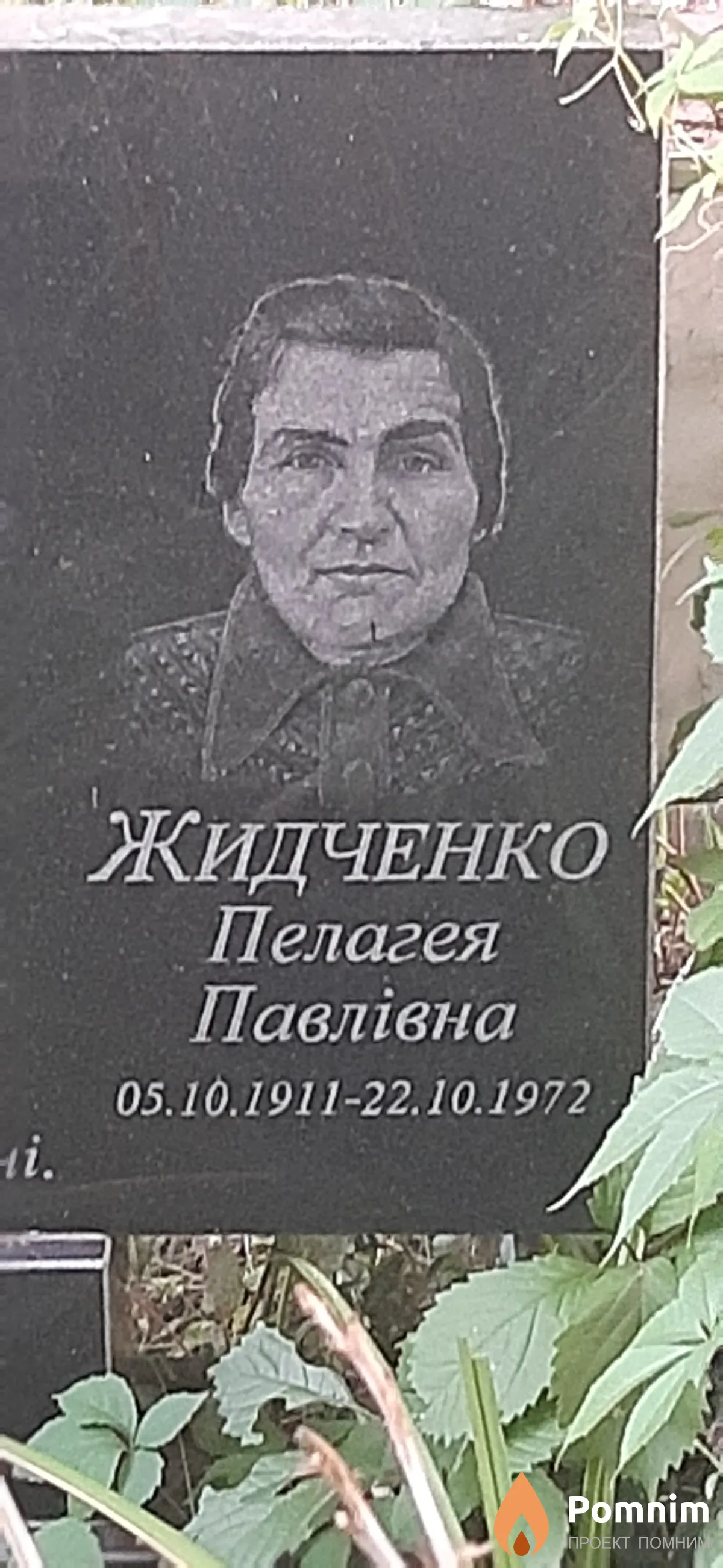 Жидченко Пелагея Павловна