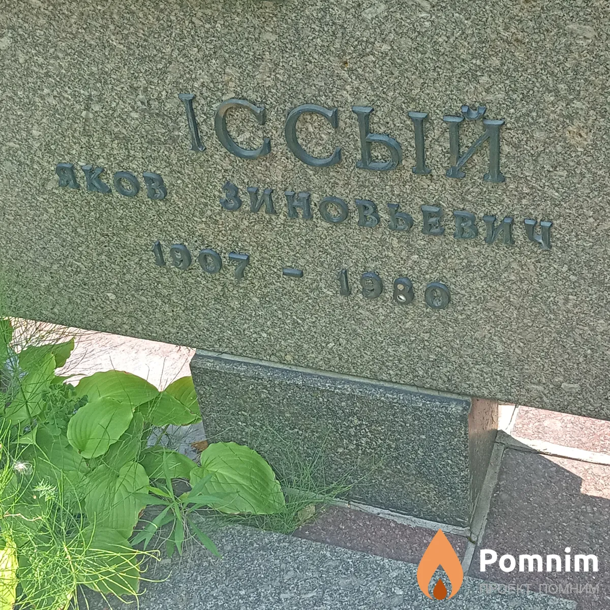 . Яков Зиновьевич