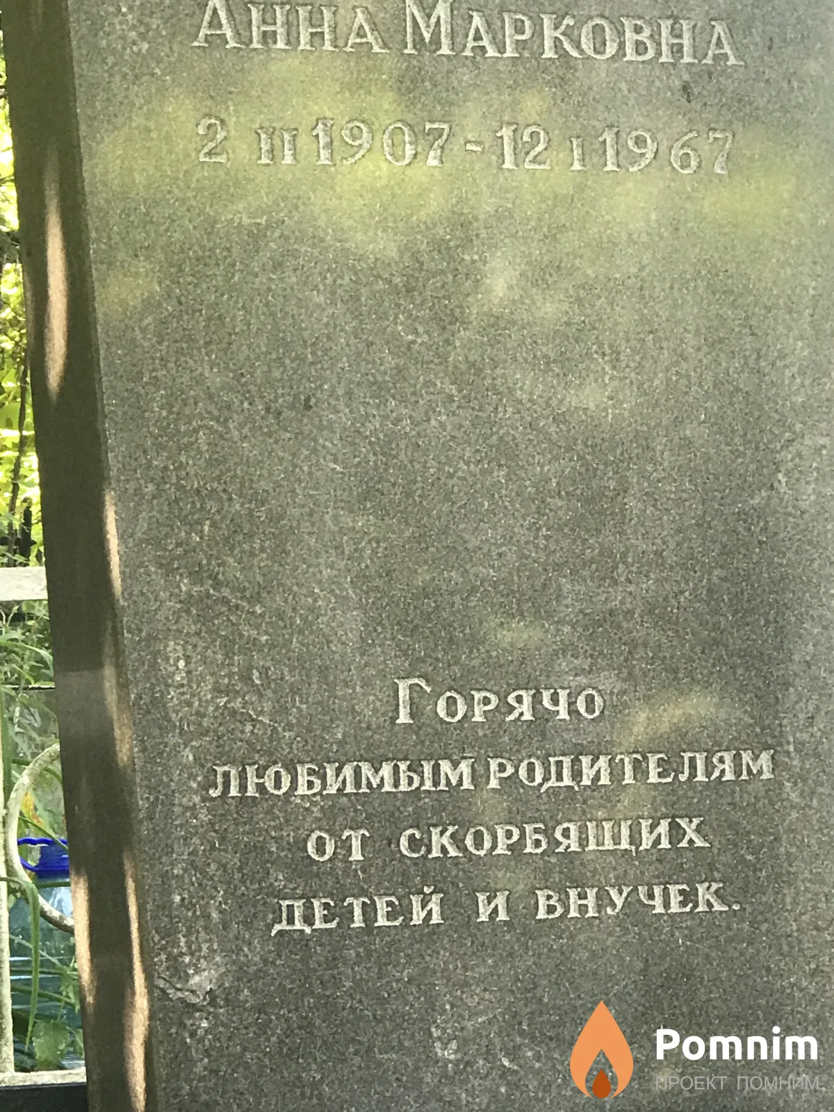 Погончик Анна Марковна