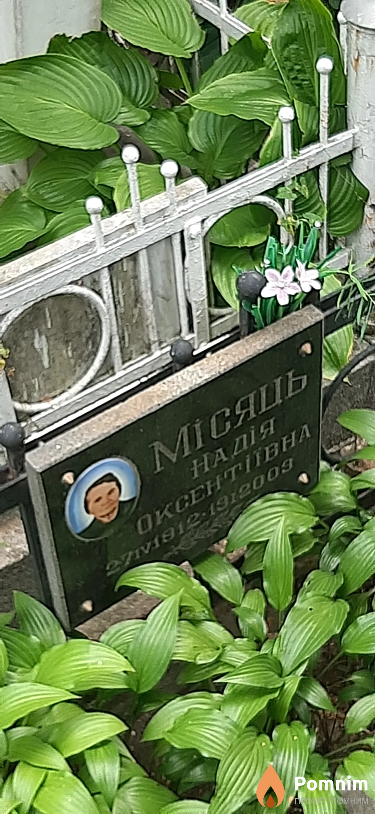 Мисяць Надежда Аксентьевна