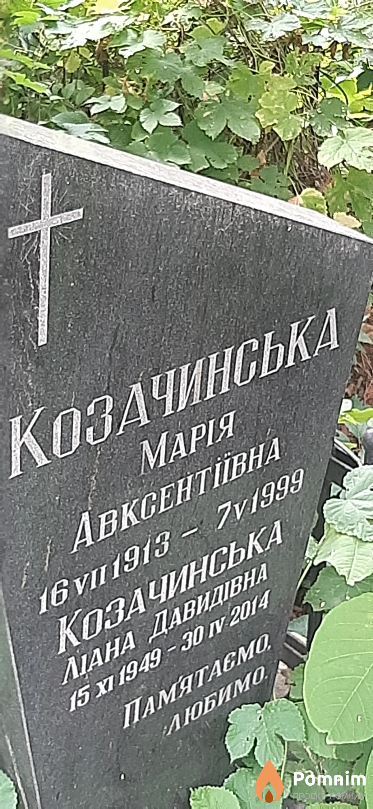 Козачинська Мария Авксентьевна