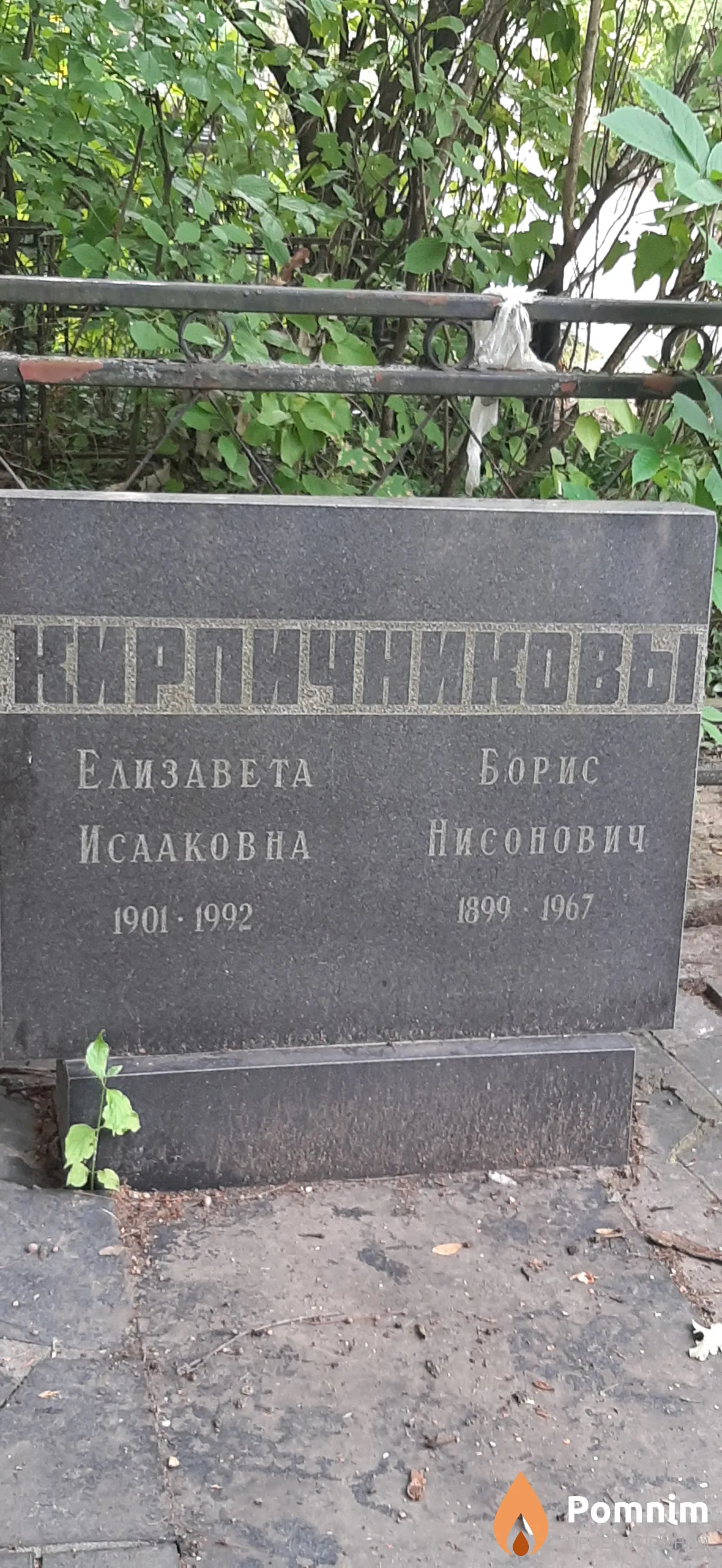 Кирпичникова Елизавета Исааковна