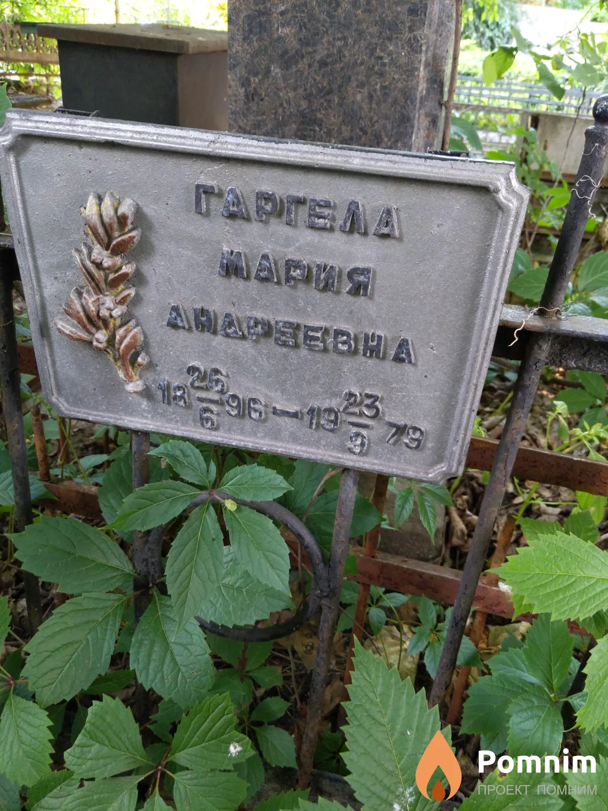 Гаргела Мария Андреевна