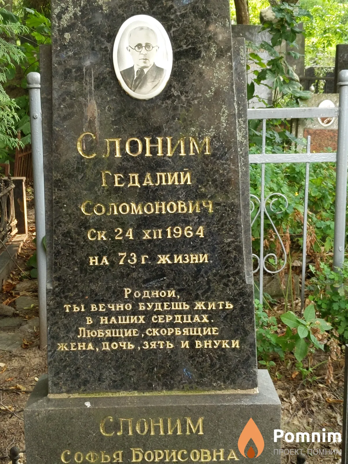 Слоним Гедалий Соломонович