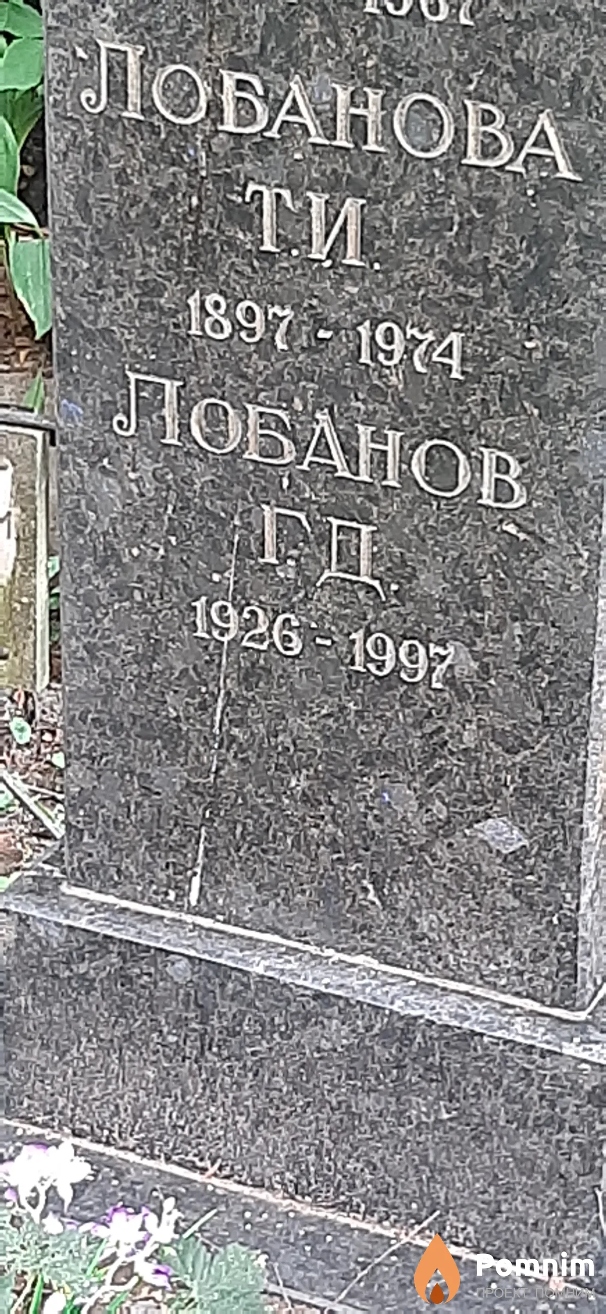 Лобанов Г. Д.