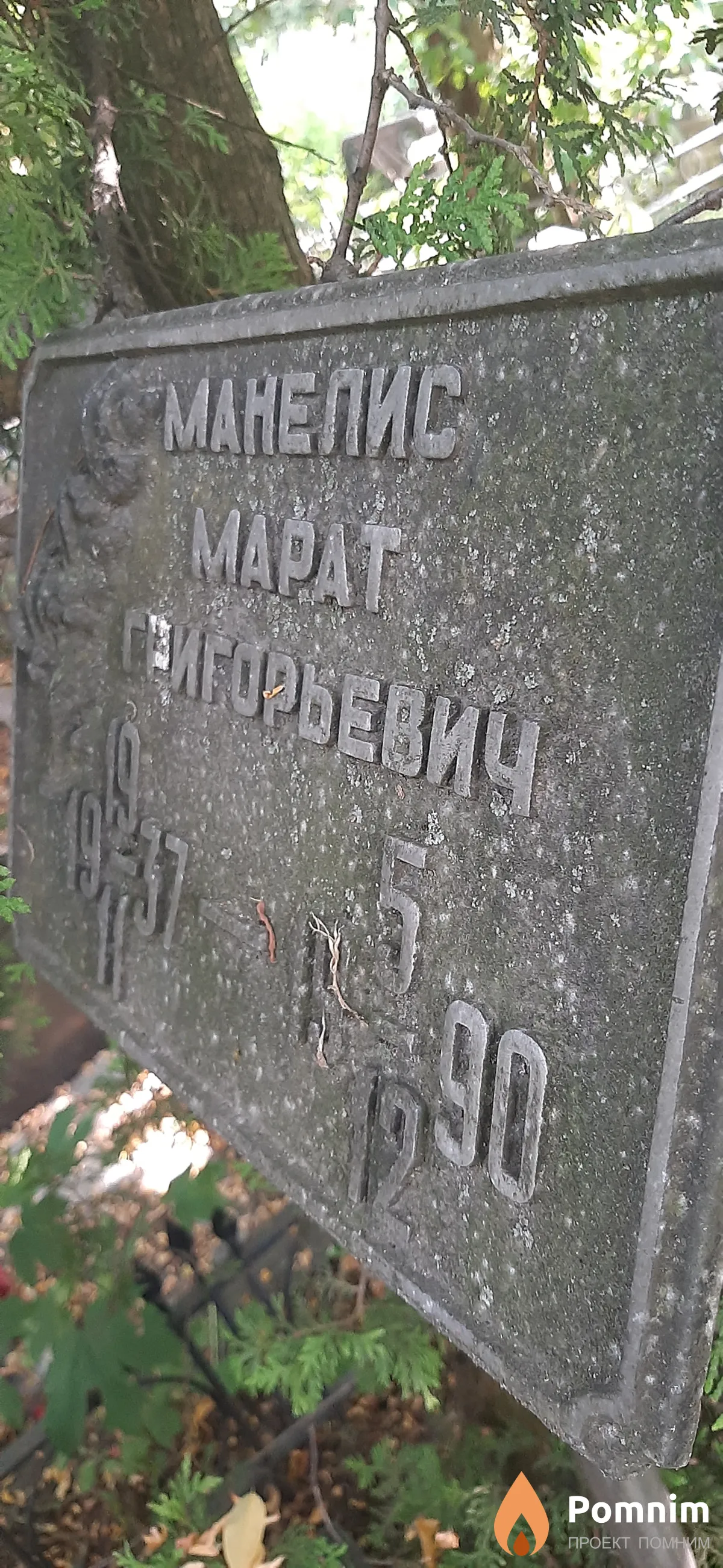 Манелис Марат Григорьевич