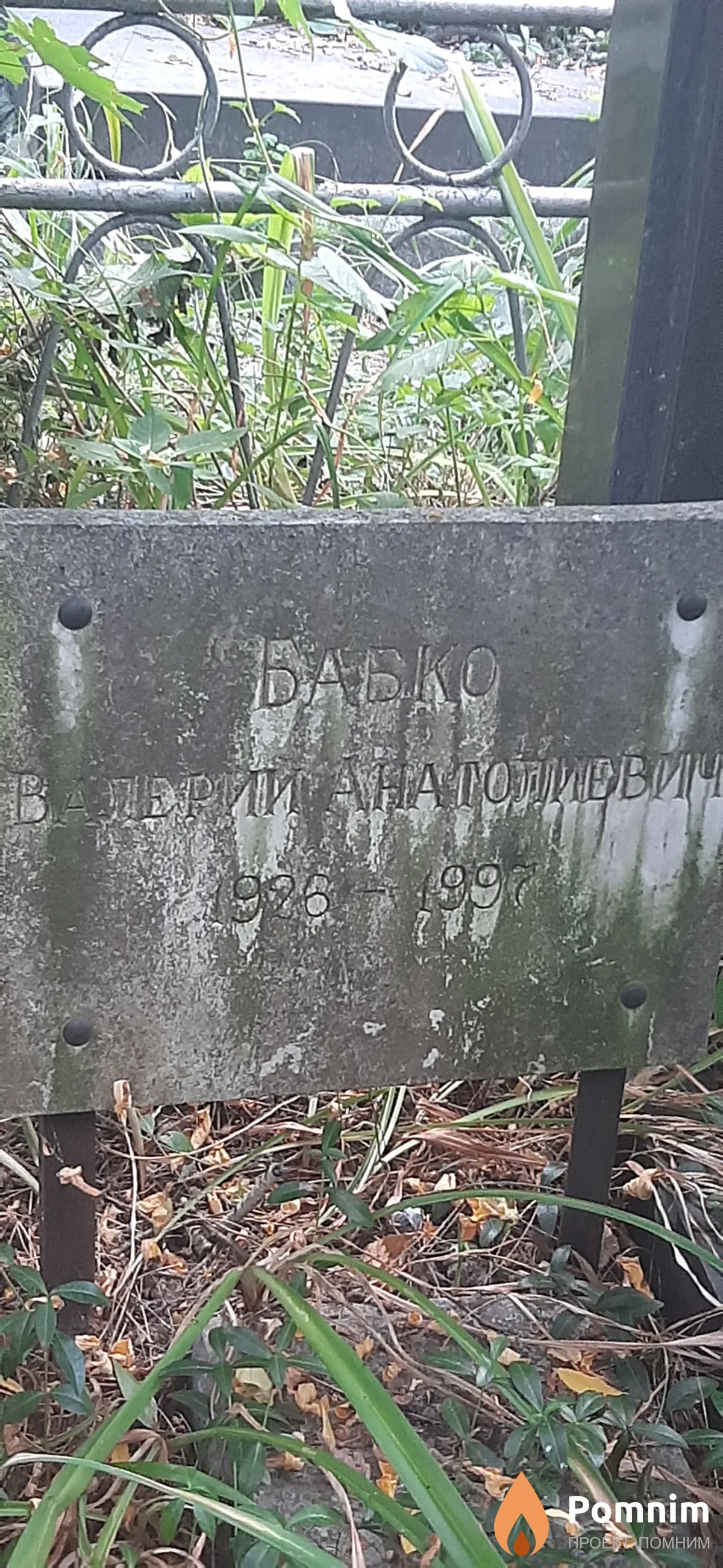 Бабко Валерий Анатолиевич