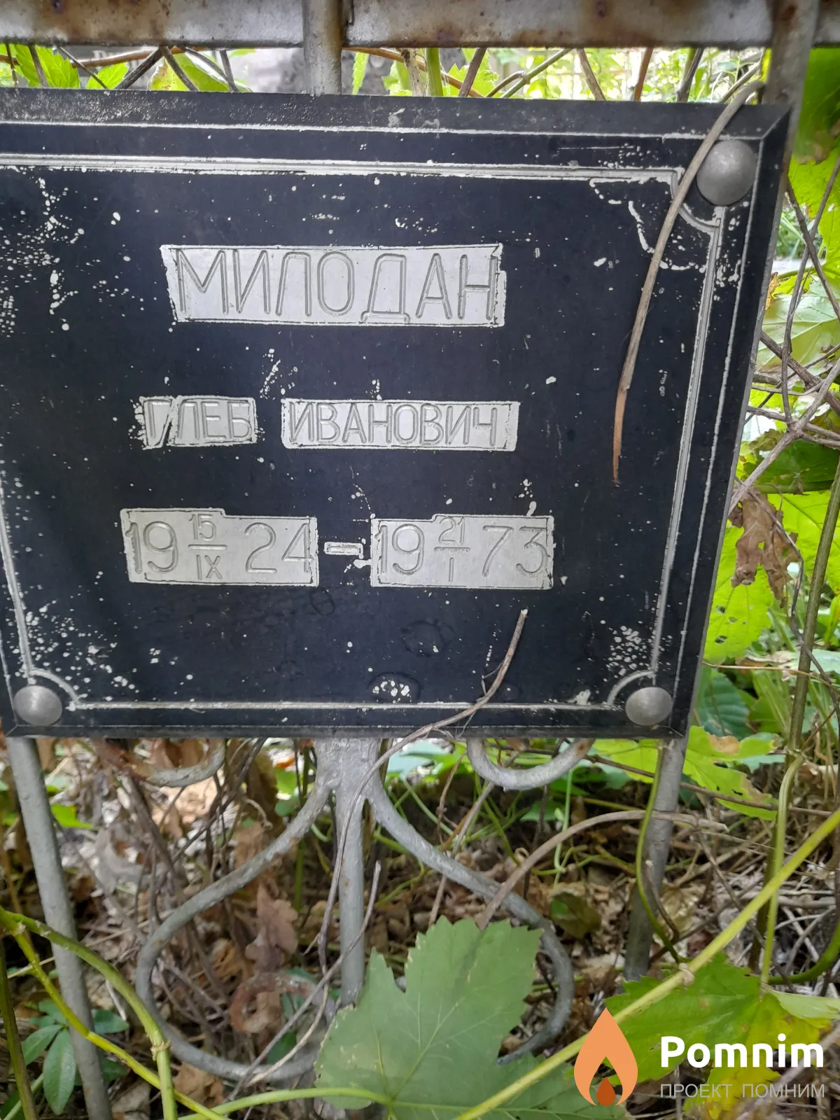 Милодан Глеб Иванович