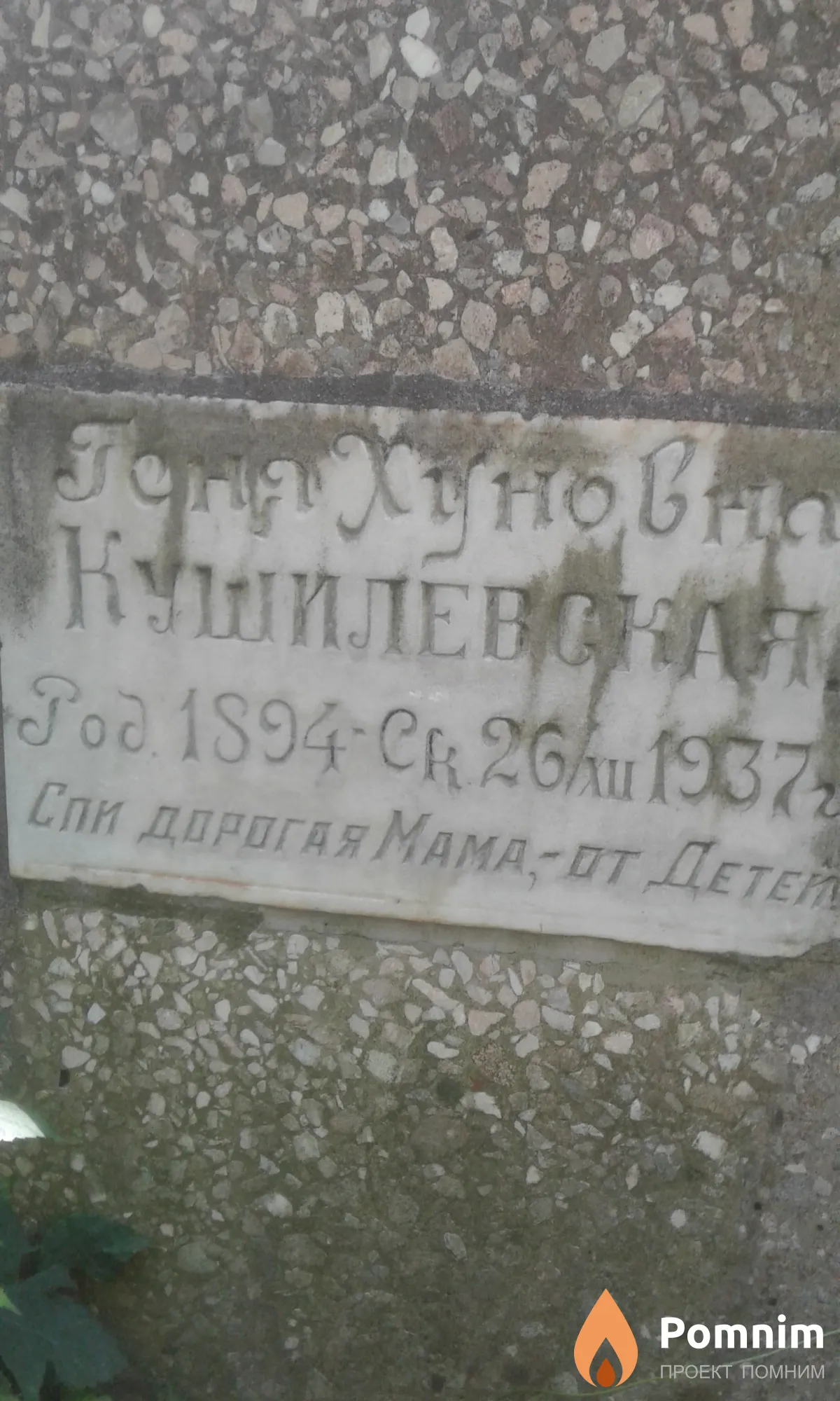Кушилевская Теня Хуновна