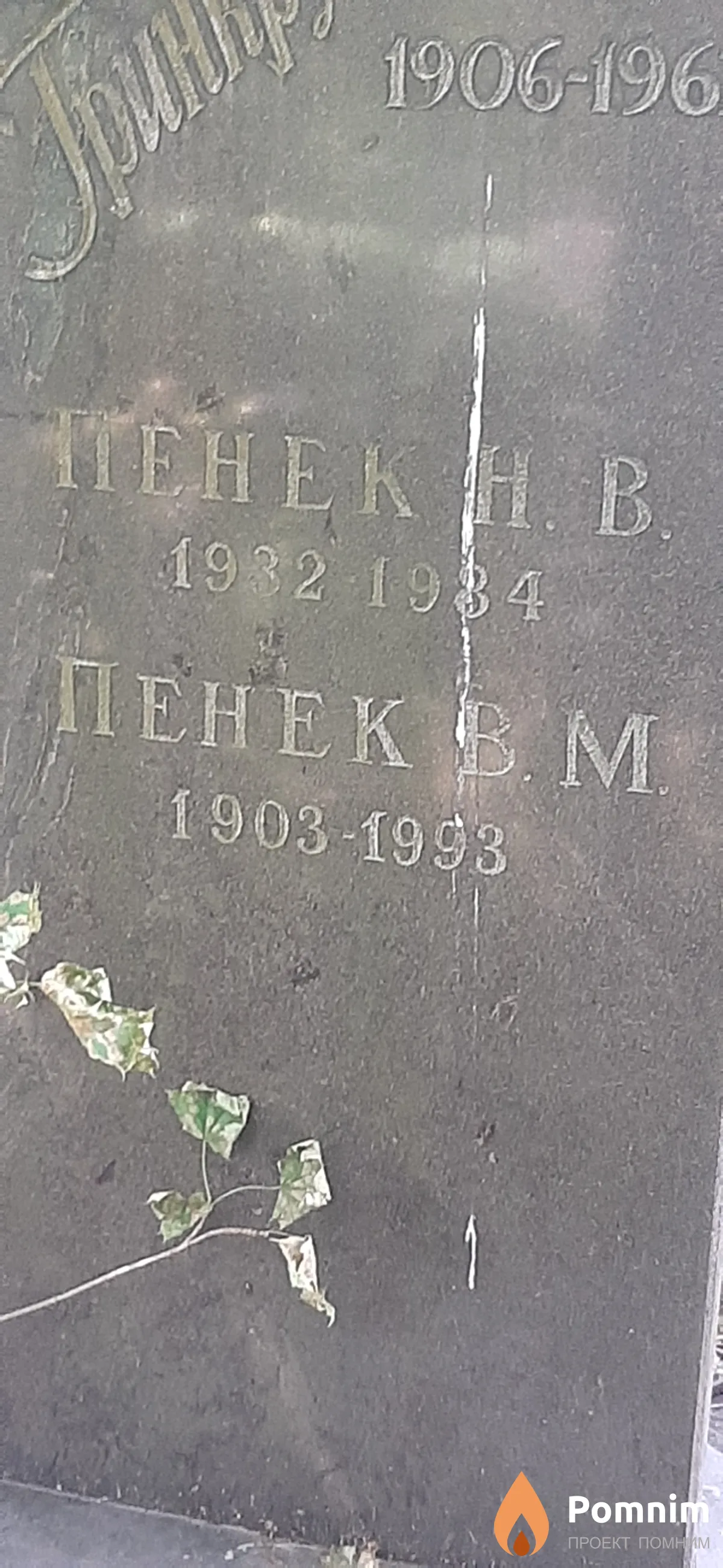 Пенек В. М.