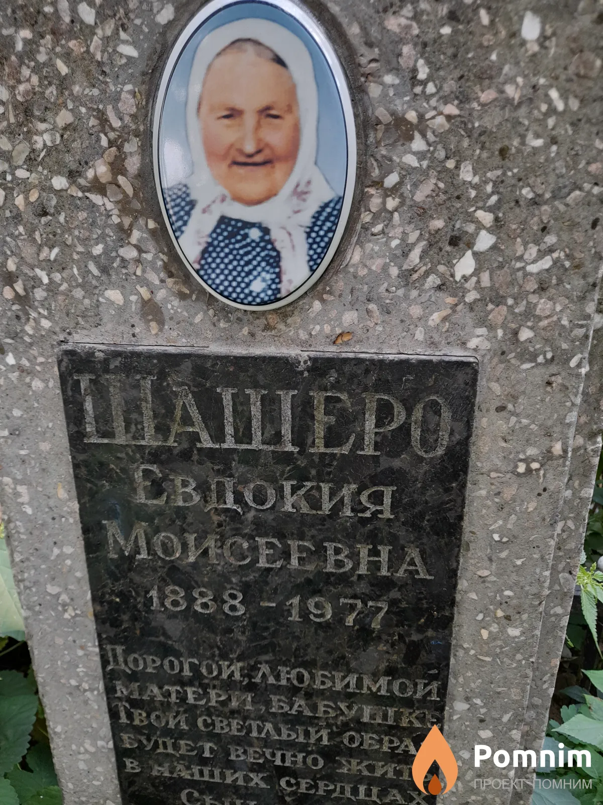 Шашеро Евдокия Моисеевна