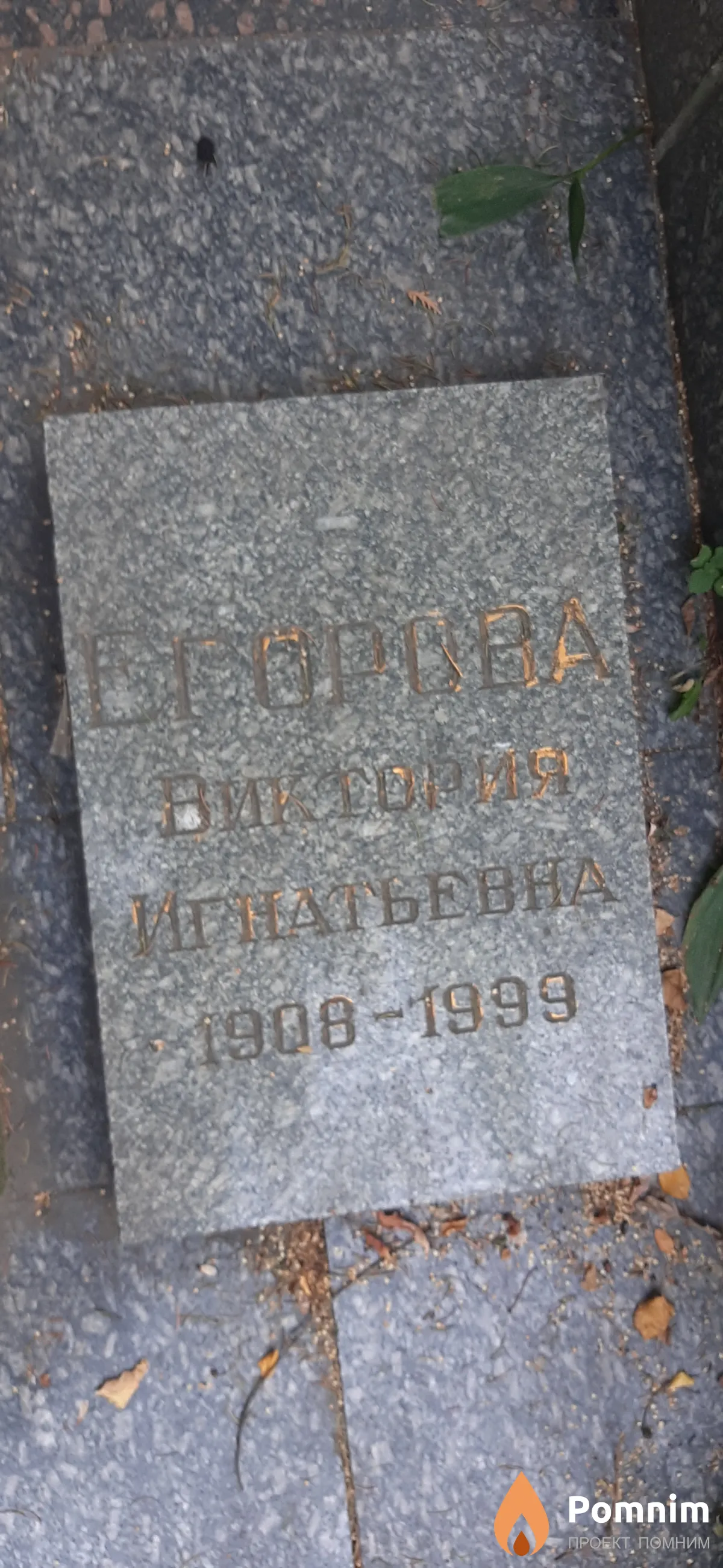 Егорова Виктория Игнатьевна
