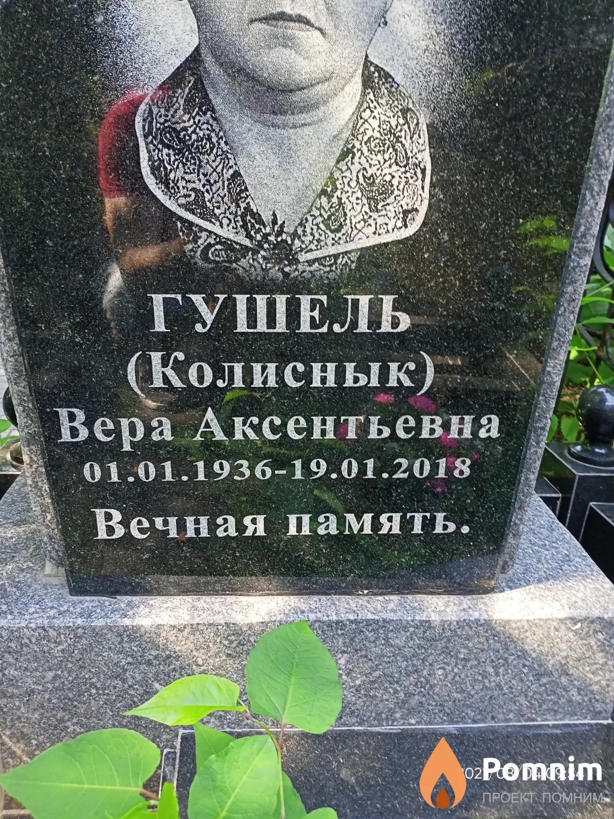 Колиснык Вера Аксентьевна