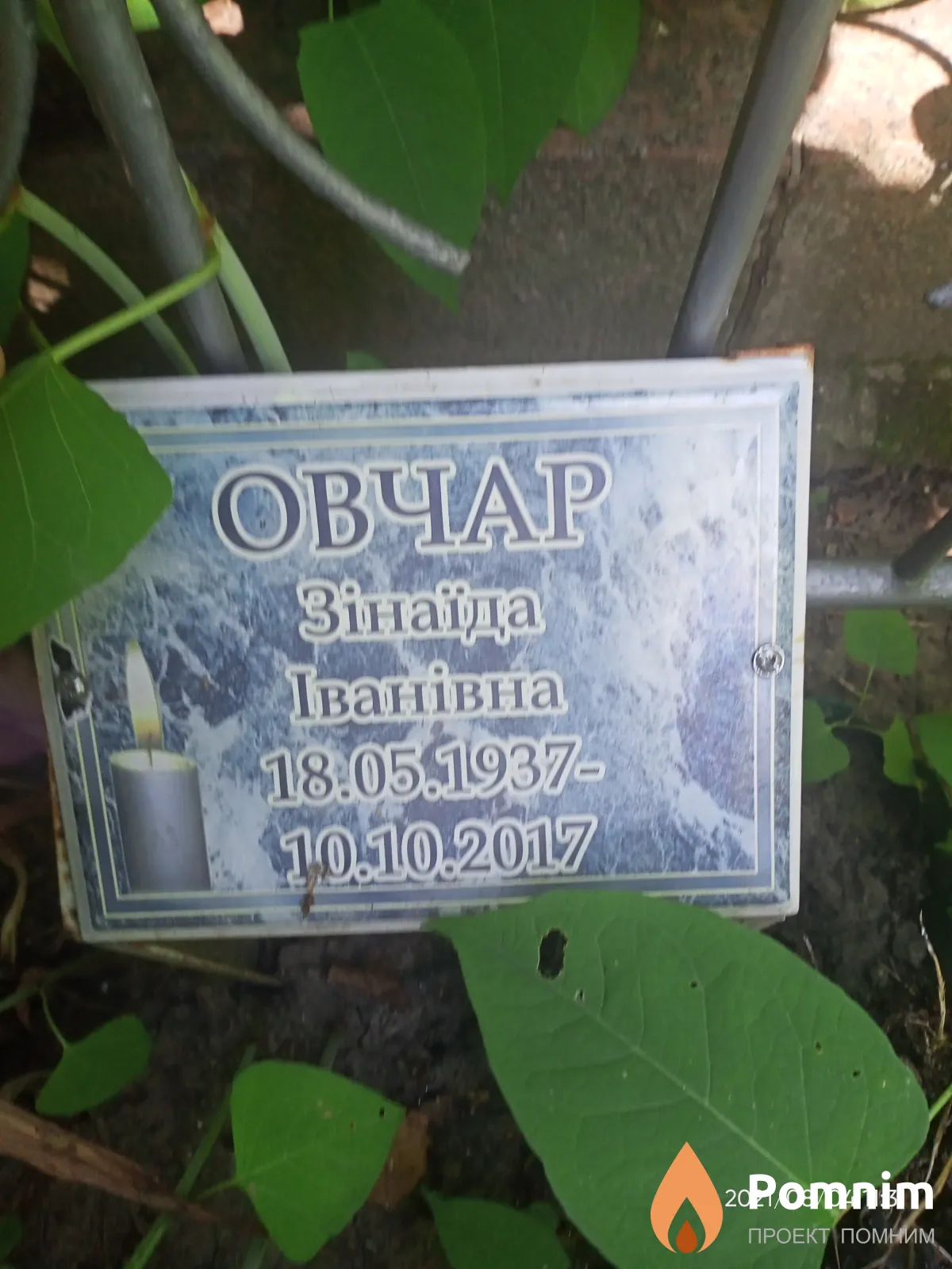 Овчар Зінаіда Іванівна
