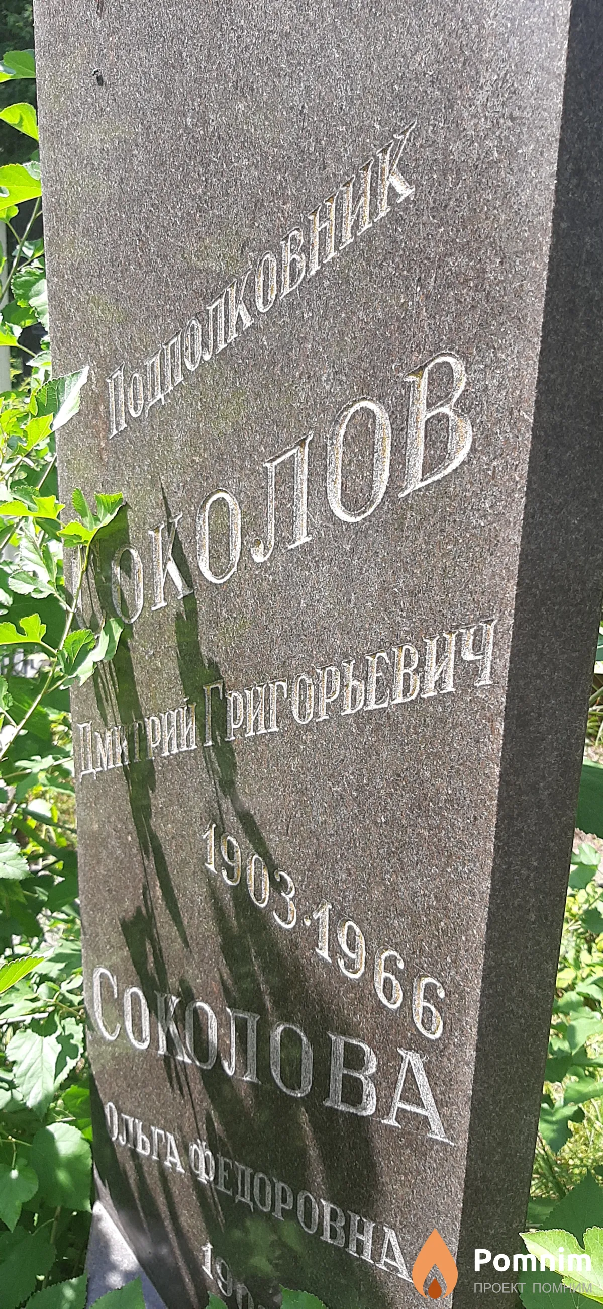 Соколов Дмитрий Григорьевич