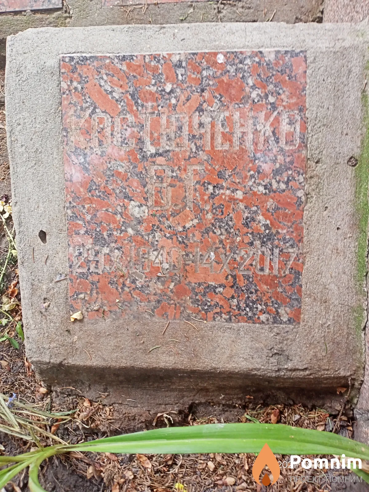 Костюченко В. Г.
