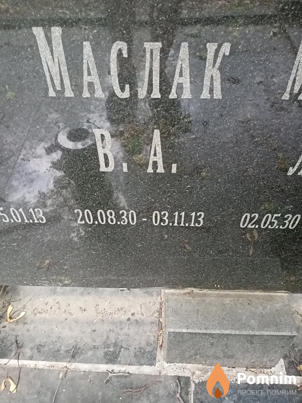 Маслак В. А.