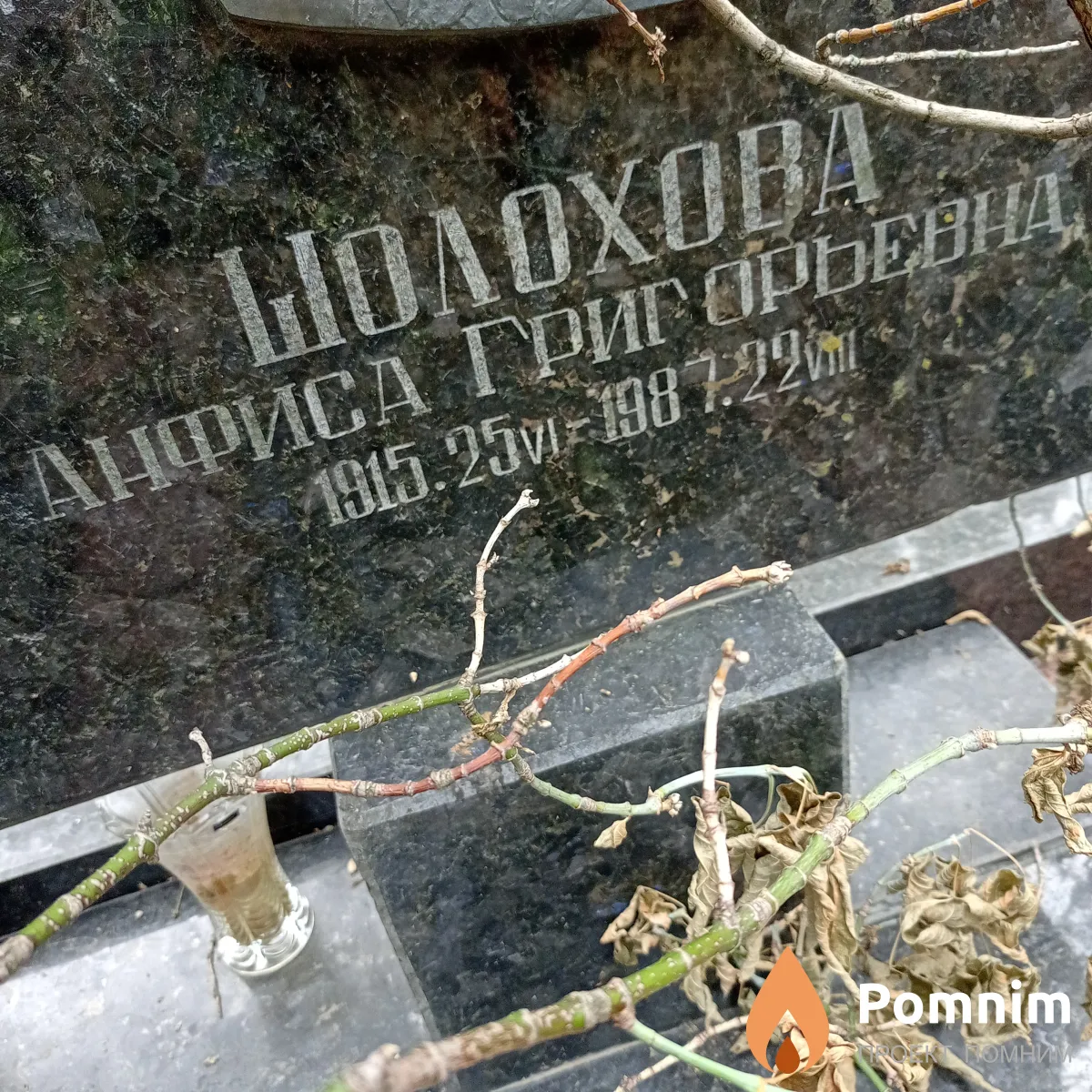Шолохова Анфиса Григорьевна