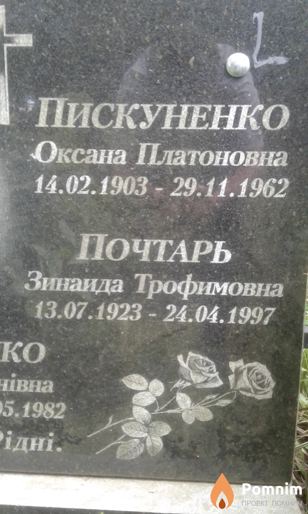 Пискуненко Оксана Платоновна