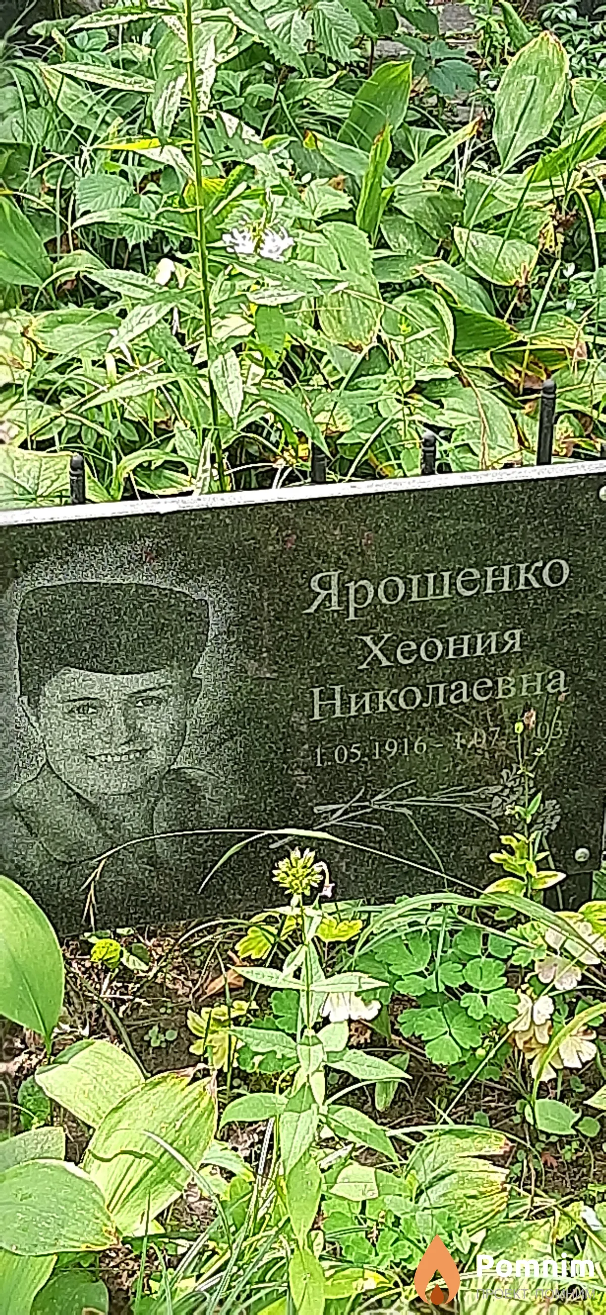 Ярошенко Хеония Николаевна