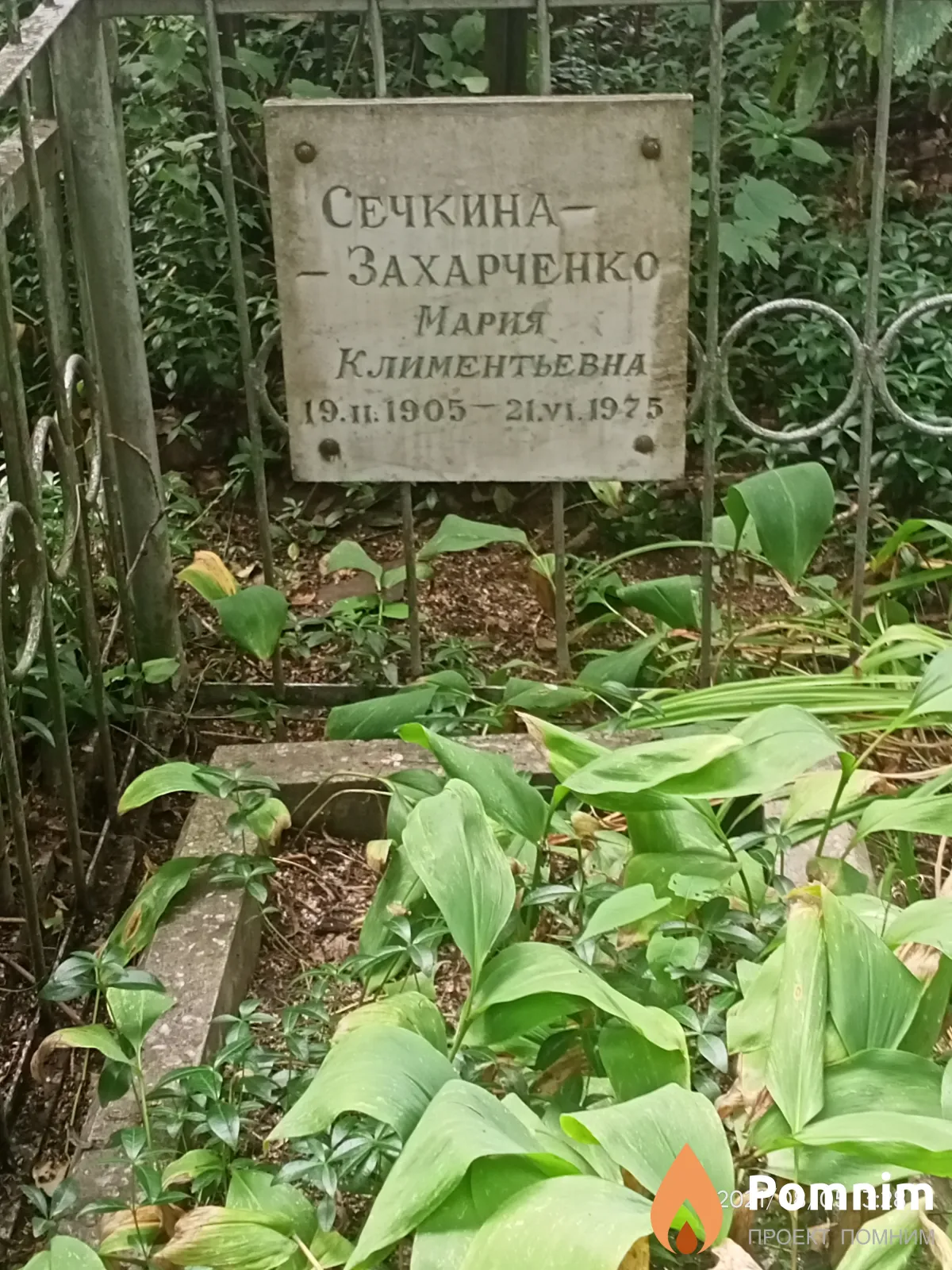 Сечкина-Захарченко Мария Климентьевна