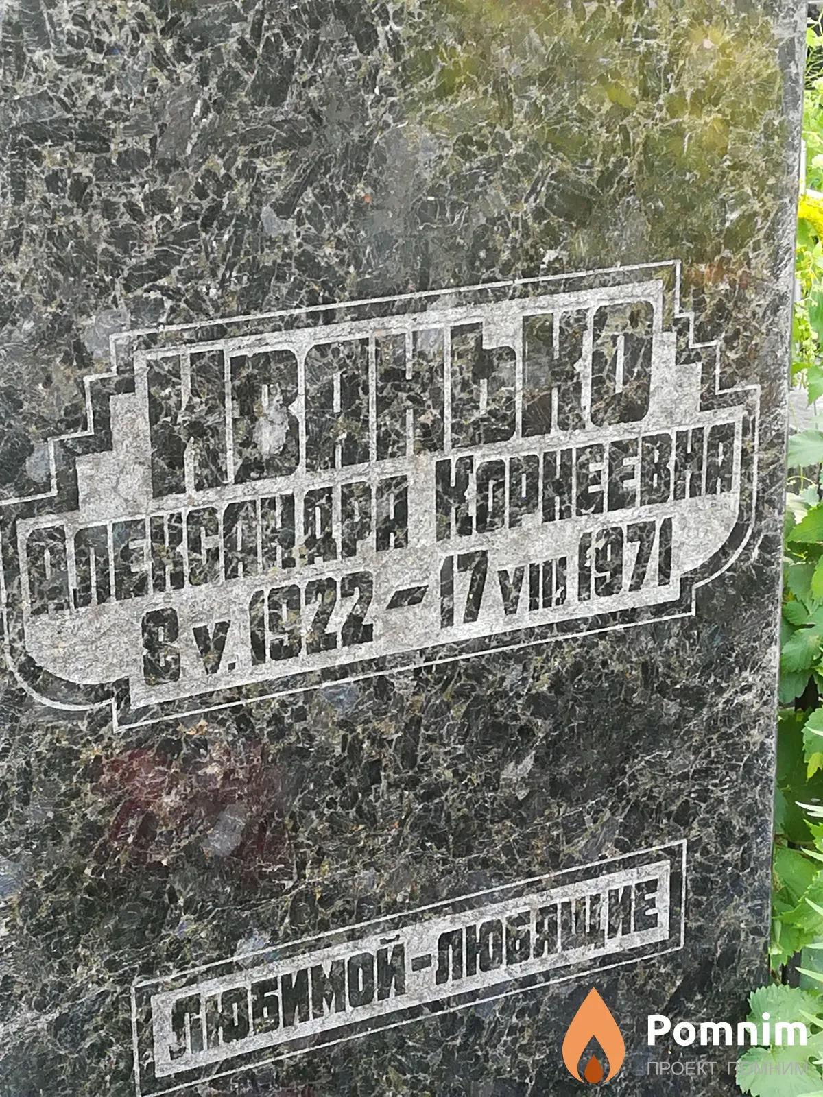 Иванько Александра Корнеевна