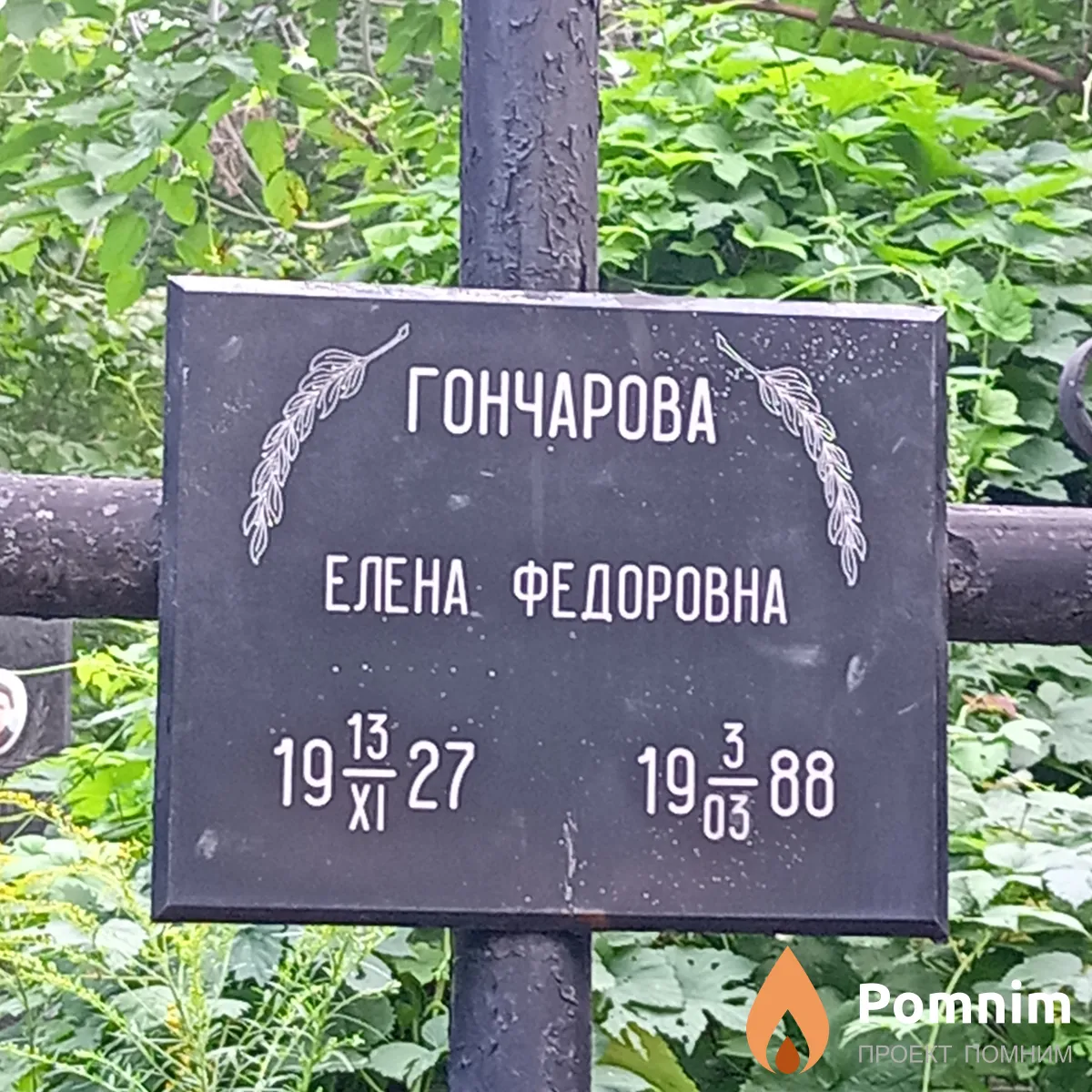 Гончарова Елена Федоровна