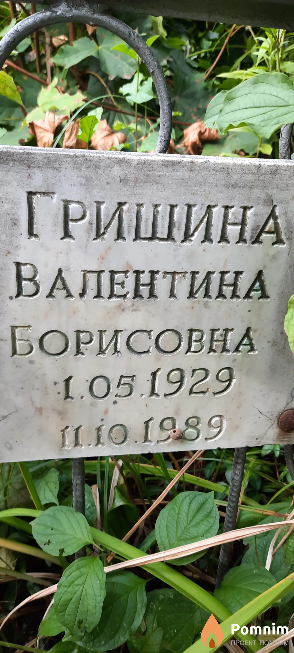 Гришина Валентина Борисовна