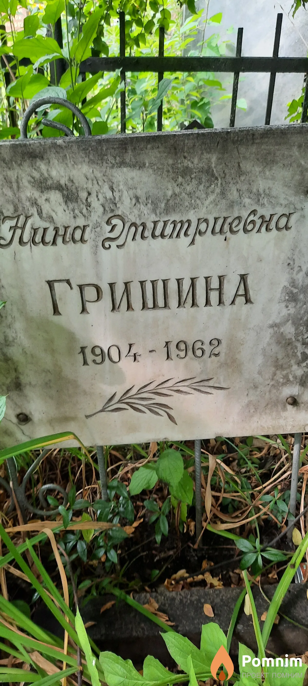 Гришина Нина Дмитриевна