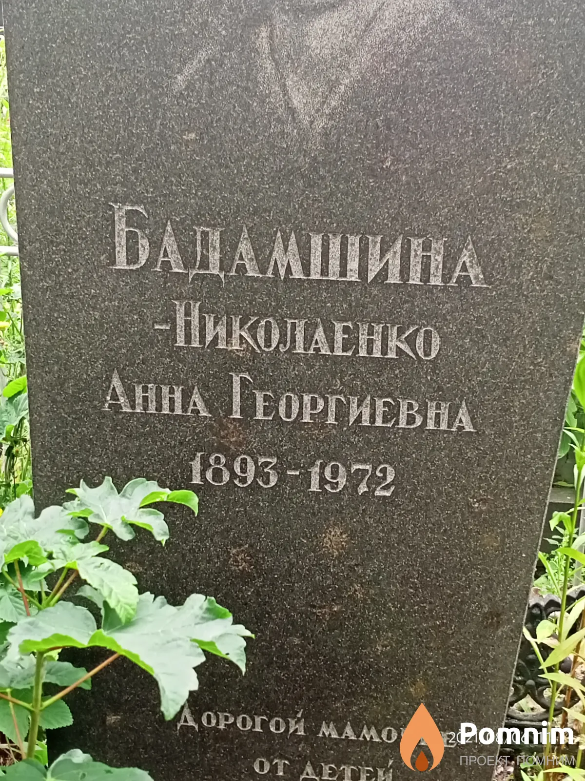 Бадамшина Анна Георгиевна