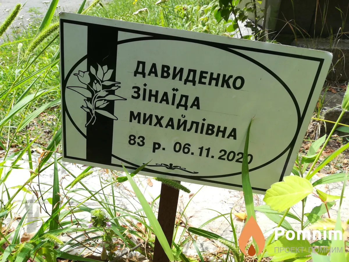 Давиденко Зінаїда Михайлівна