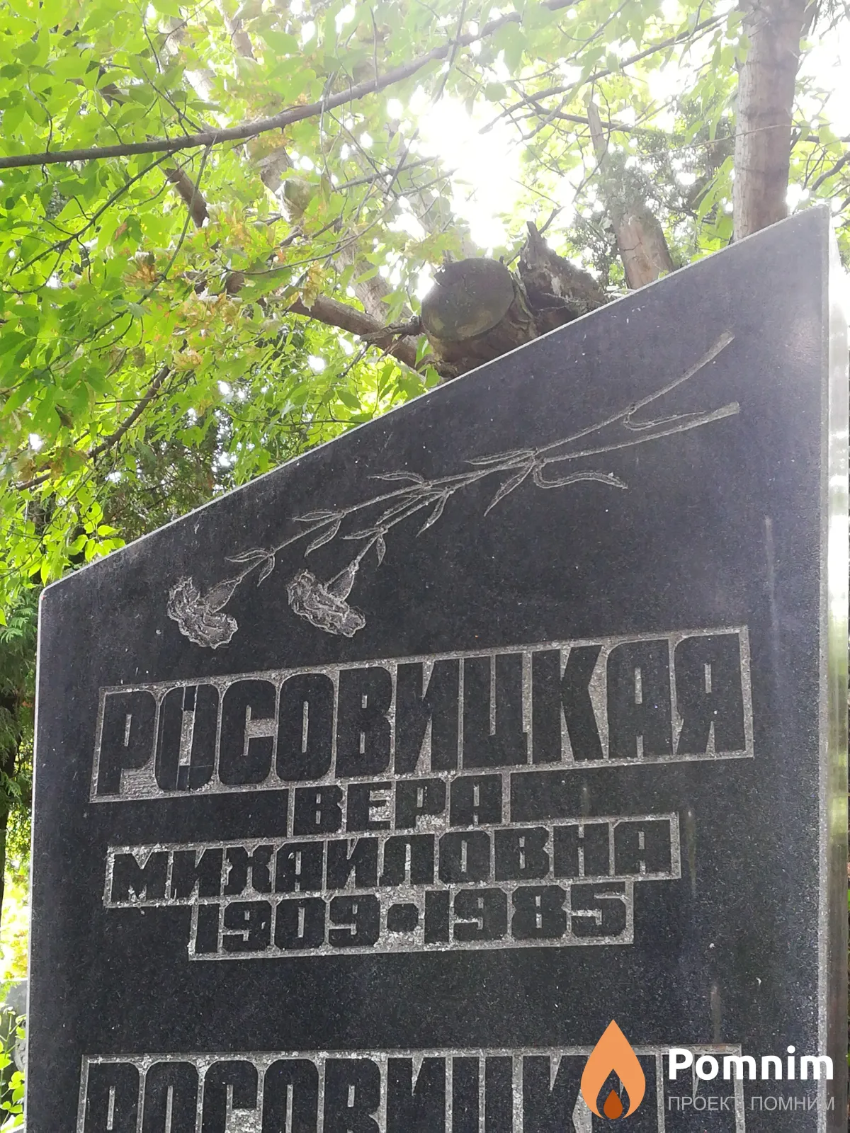 Росовицкая Bepa Михаиловна